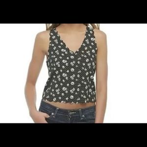 BONGO floral crop top
